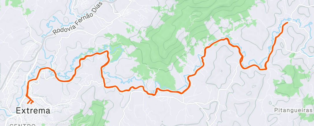 Map of the activity, Girando!!