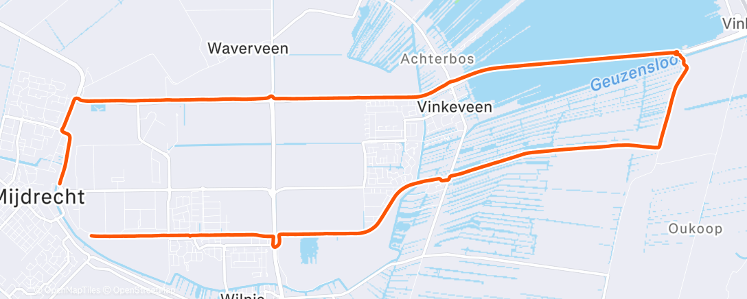 Map of the activity, Namiddagrit