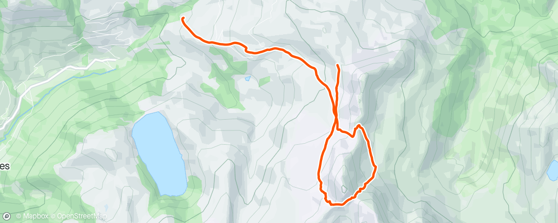 Mapa da atividade, Boucle col de la Cicle et col de Fenêtre