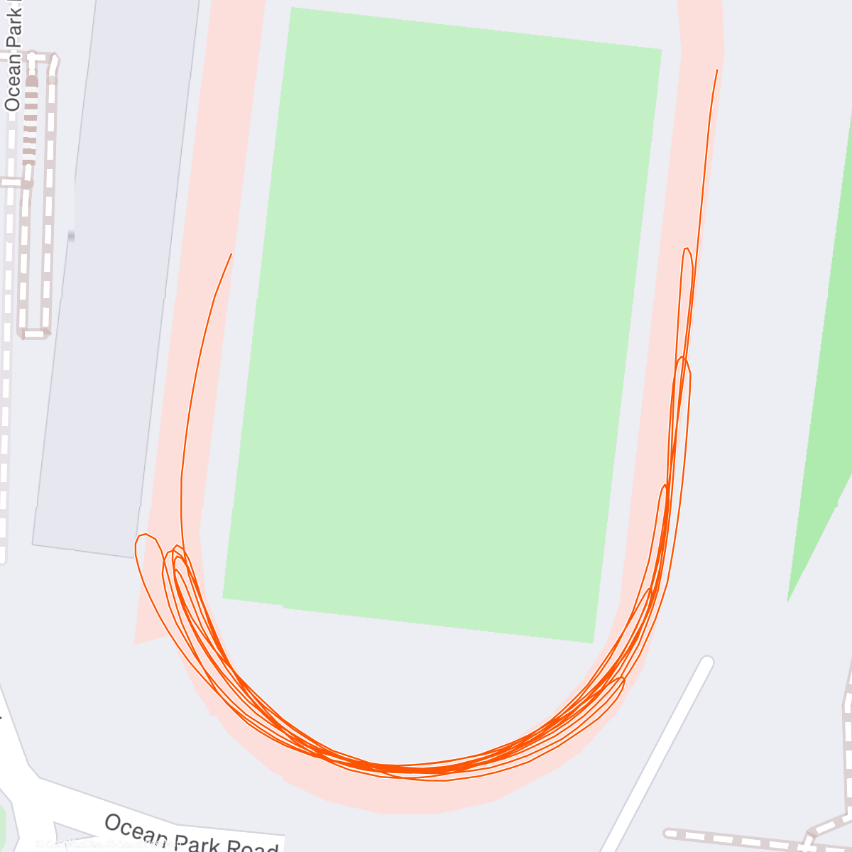 Map of the activity, HKAAA 渣馬進階班