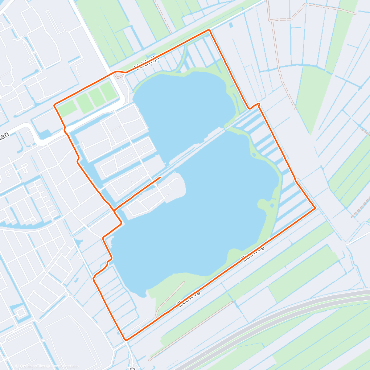 Mapa da atividade, Morning Run