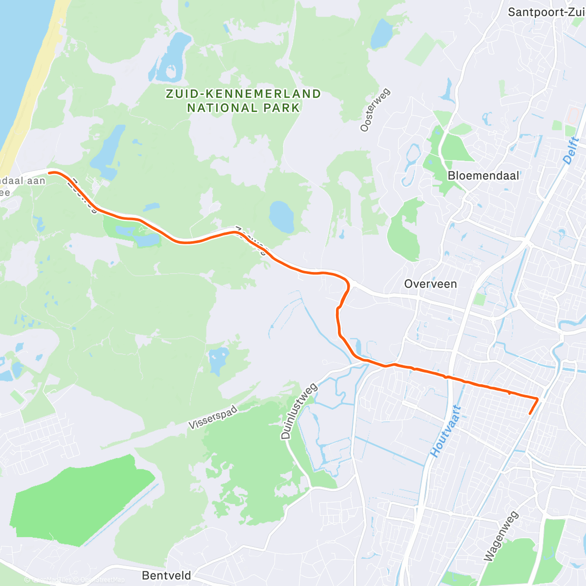 Map of the activity, 60’ Tempo