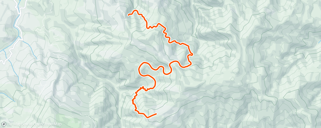 Map of the activity, Zwift - Sevens in France