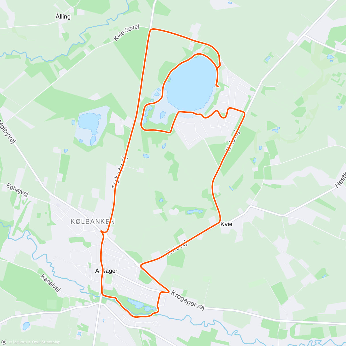 Map of the activity, Duurløp
