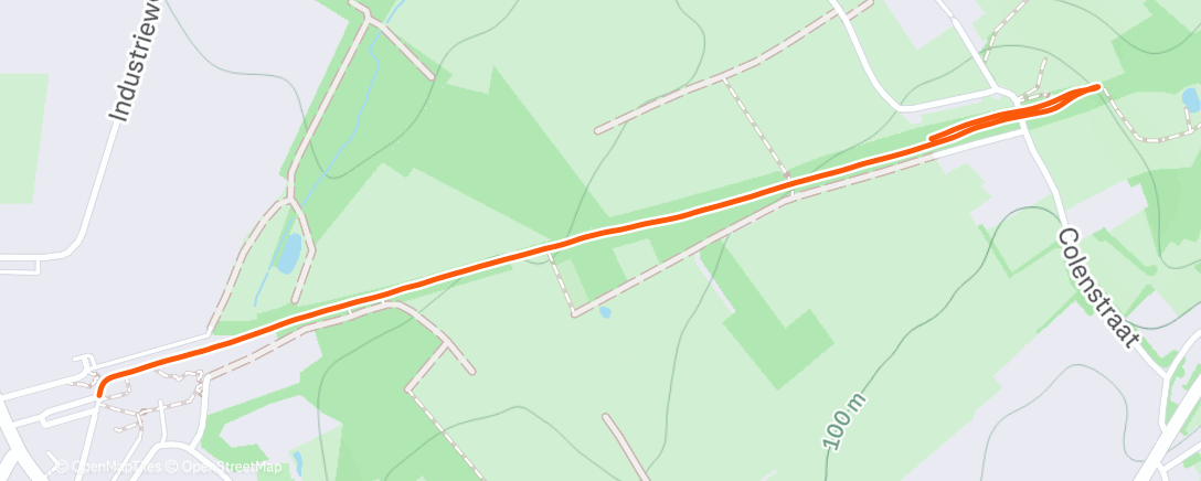 Map of the activity, Cooling down