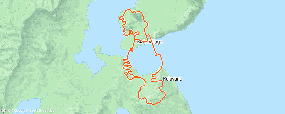 Mapa da atividade, 🥈 - Race: Chasing Tour | Chasing Pink - Stage 17 (A) on Mountain 8 in Watopia