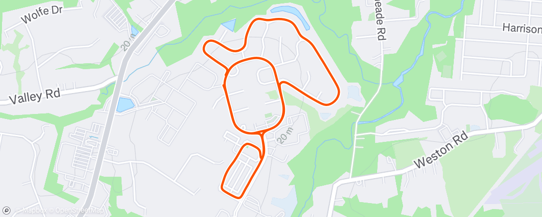 Map of the activity, Wlak