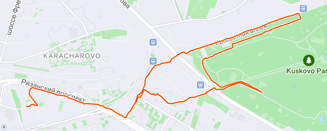 活动地图，Morning Run