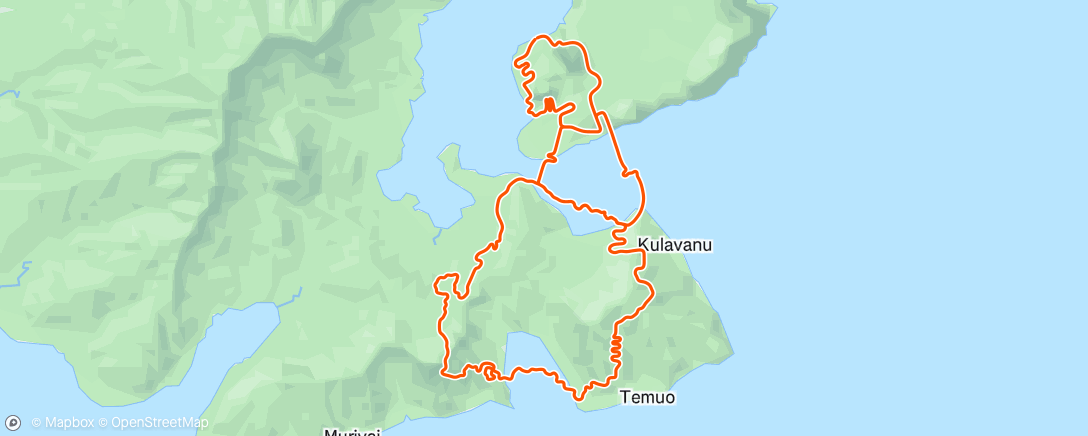 Map of the activity, Zwift - Snowman in Watopia