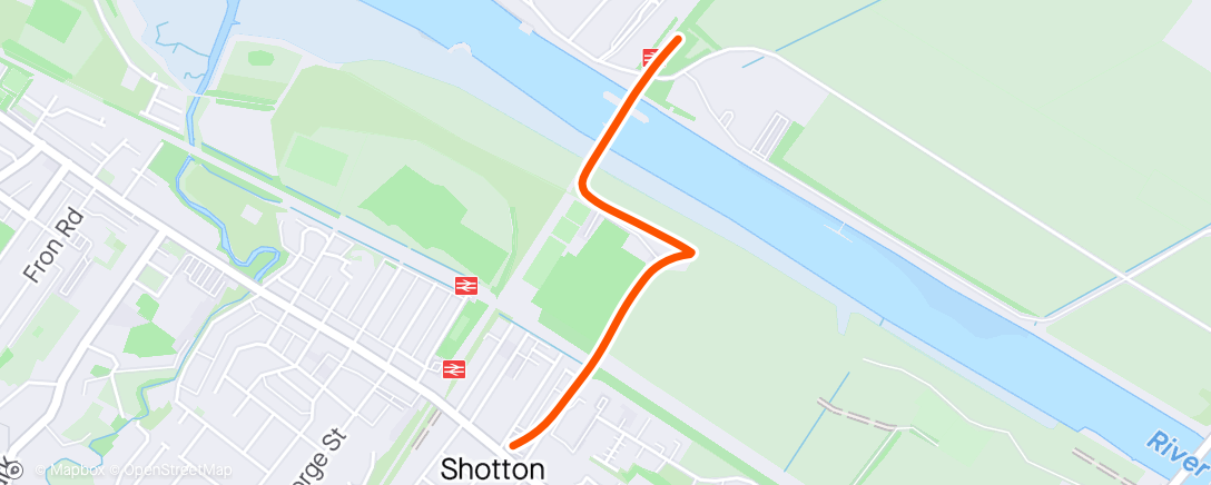 Carte de l'activité Afternoon Run