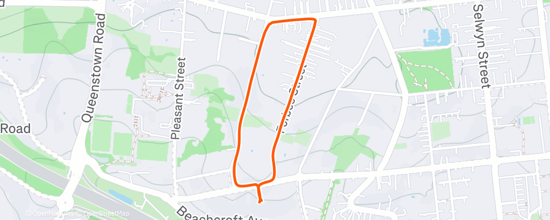 Map of the activity, Survived the flight over!