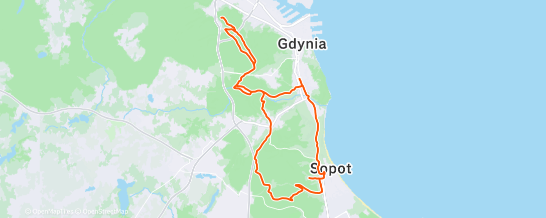 Карта физической активности (Jak jest fajny ride to się szybko nie wraca ride 😋)