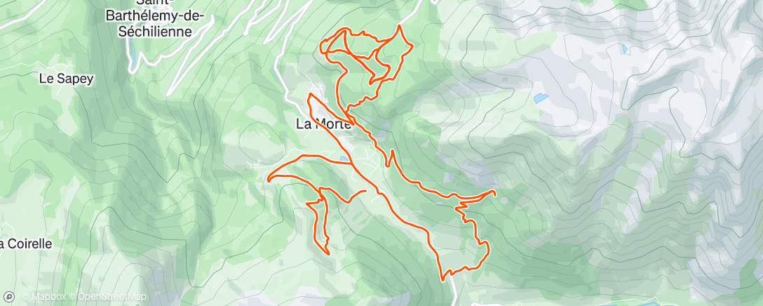 Map of the activity, Morning E-Mountain Bike Ride