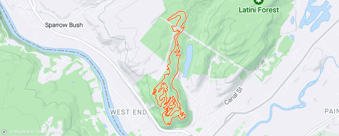 Map of the activity, Race- 12 Hours of Port Jervis-12 hr mountain bike race