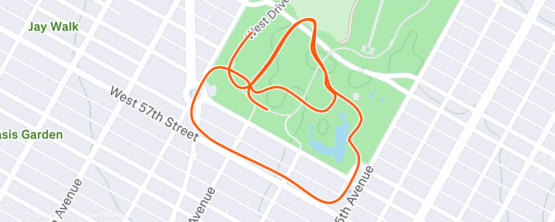 Map of the activity, Zwift - Grand Central Circuit in New York mo