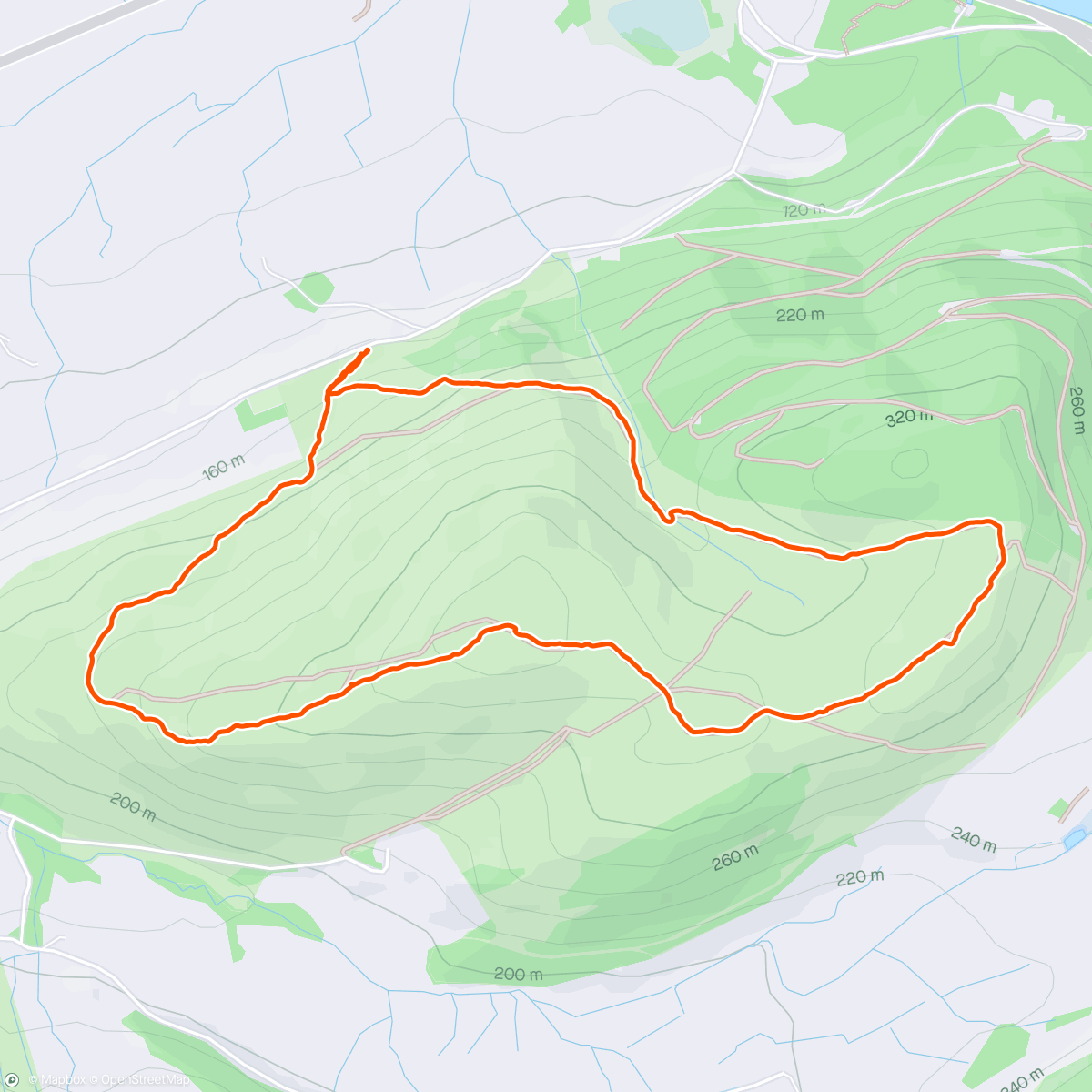 Map of the activity, Sale Fell