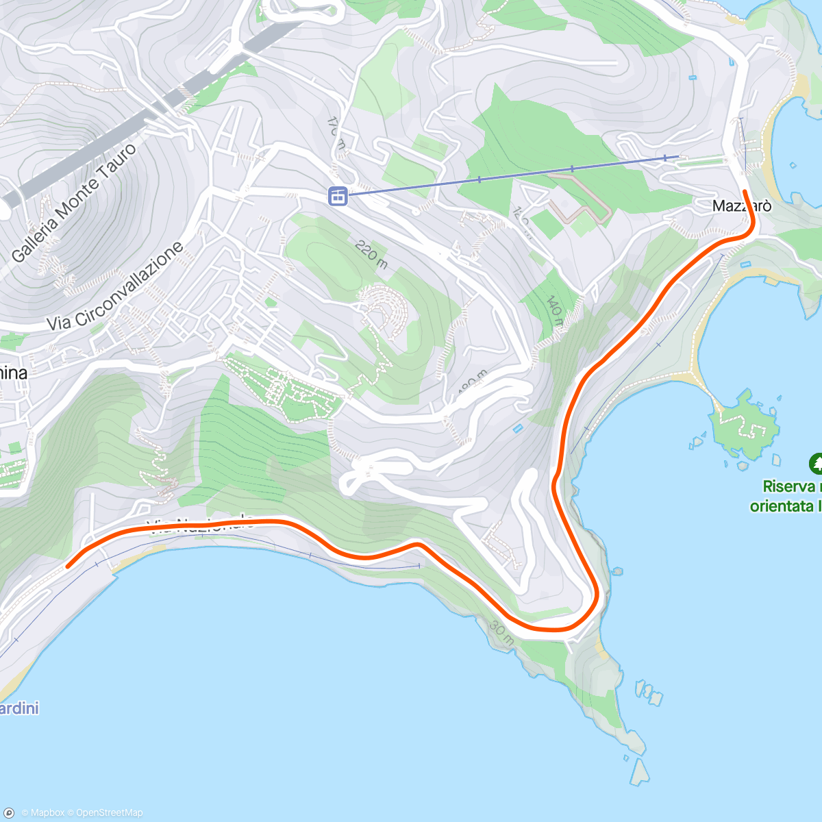 Mapa da atividade, A beautiful walk to the train station