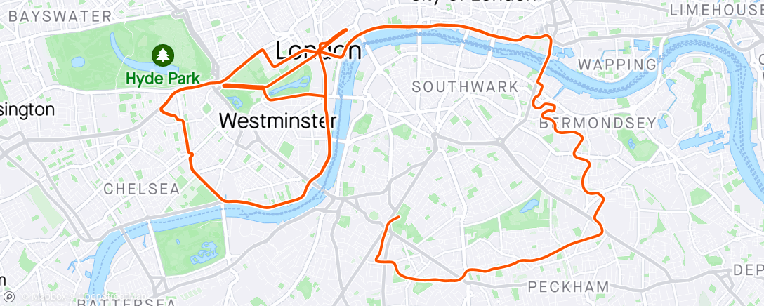 Map of the activity, Zwift - Group Ride: Long | Stage 2 | The Zwift Big Spin 2024 on Keith Hill After Party in London