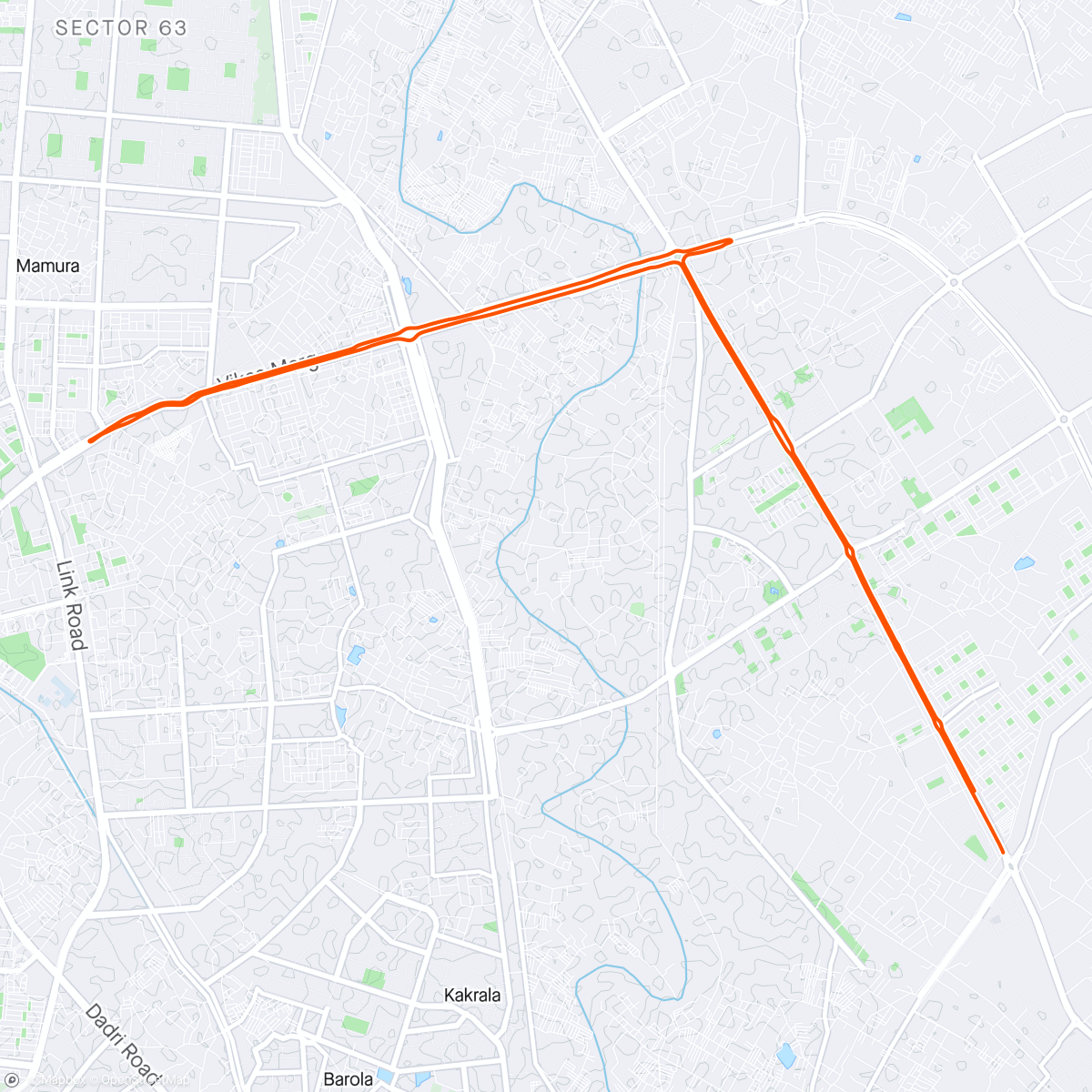 Map of the activity, Today Morning Ride 🚲🚴🚴‍♀️🚵‍♂️🚴‍♂️🚵