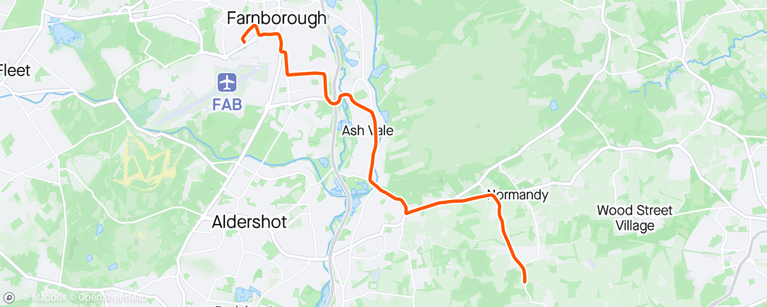 Map of the activity, MOT Car collection with first winter puncture