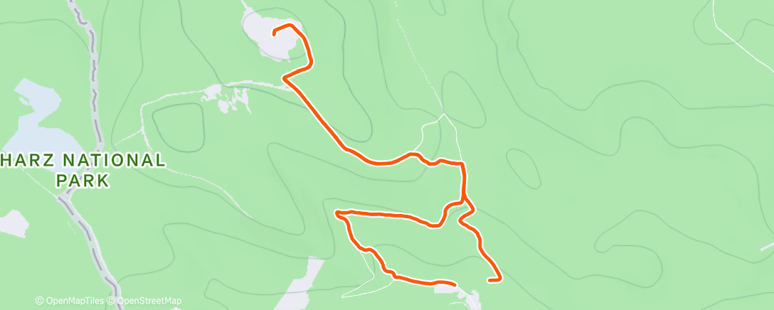 Карта физической активности (Gehen (Outdoor))