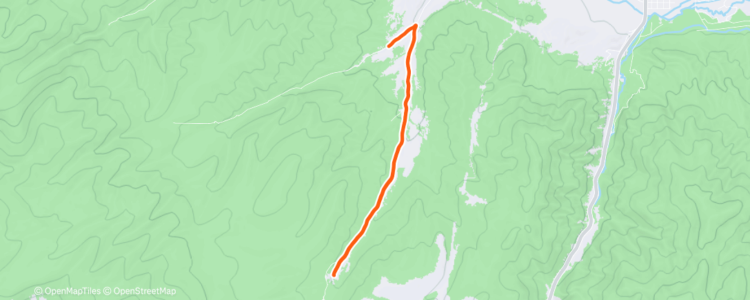 Map of the activity, Return to altitude beatings
