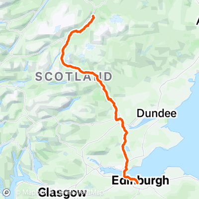 Ride to Aviemore | 214.8 km Cycling Route on Strava