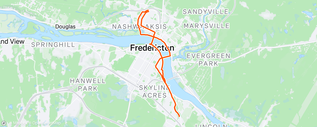 Map of the activity, Father’s Day Fam Jam