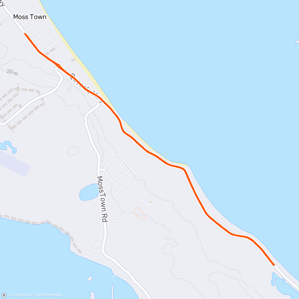 Map of the activity