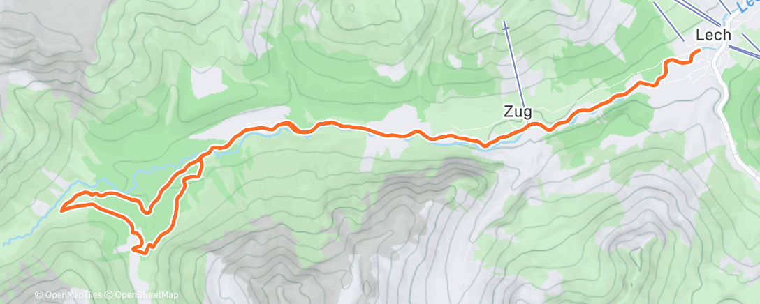 Map of the activity, Der Zug hat keine Bremse