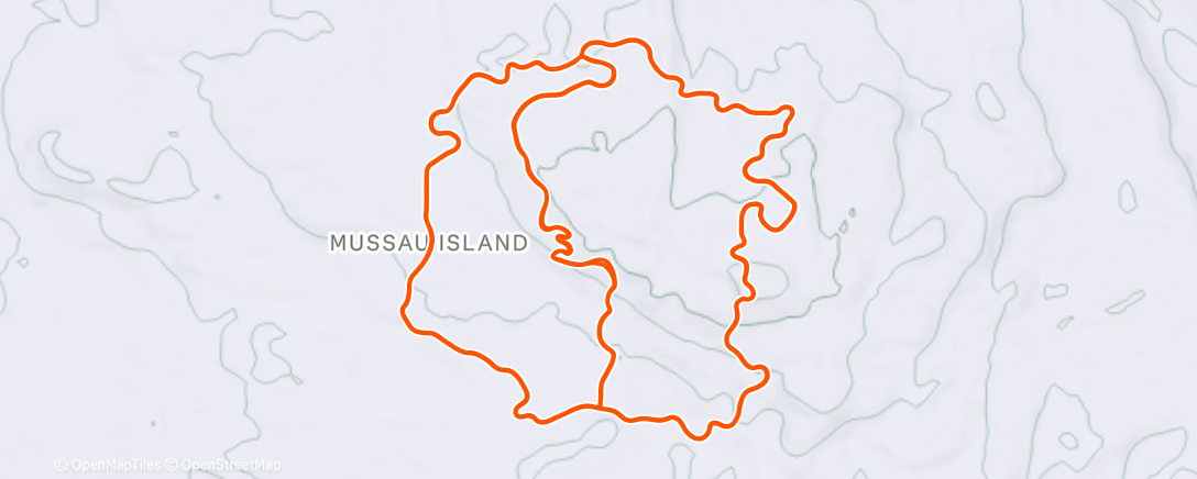 Map of the activity, TrainingPeaks Virtual - Crossover Circuit