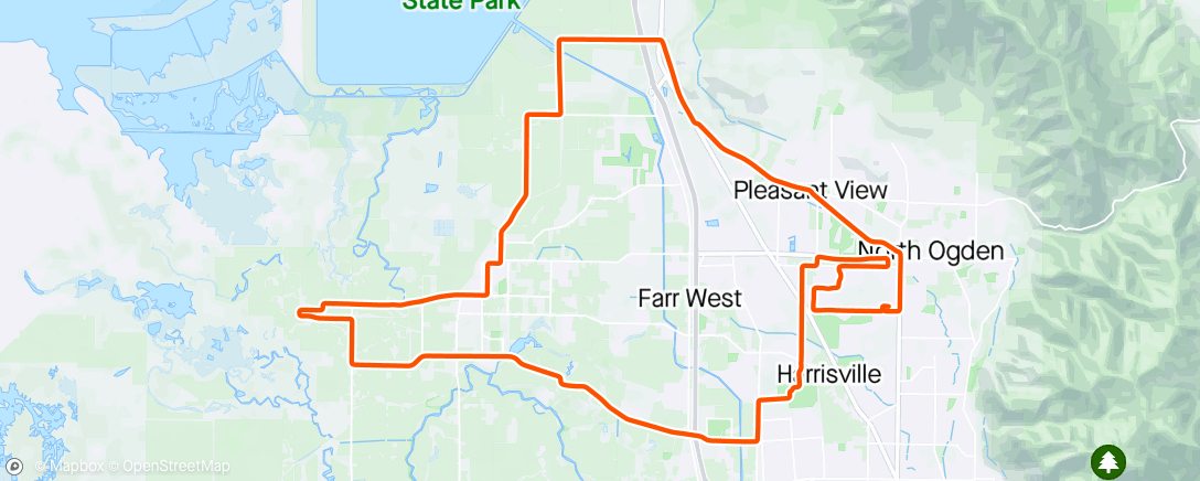 Map of the activity, Plain City