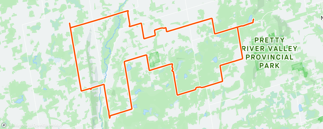 Kaart van de activiteit “Morning Mountain Bike Ride”