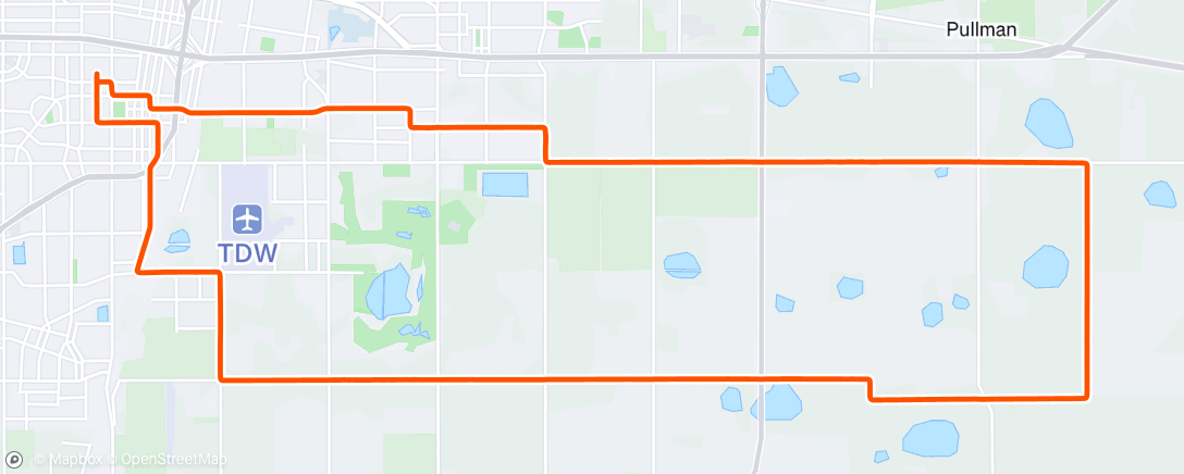 Map of the activity, Morning Ride