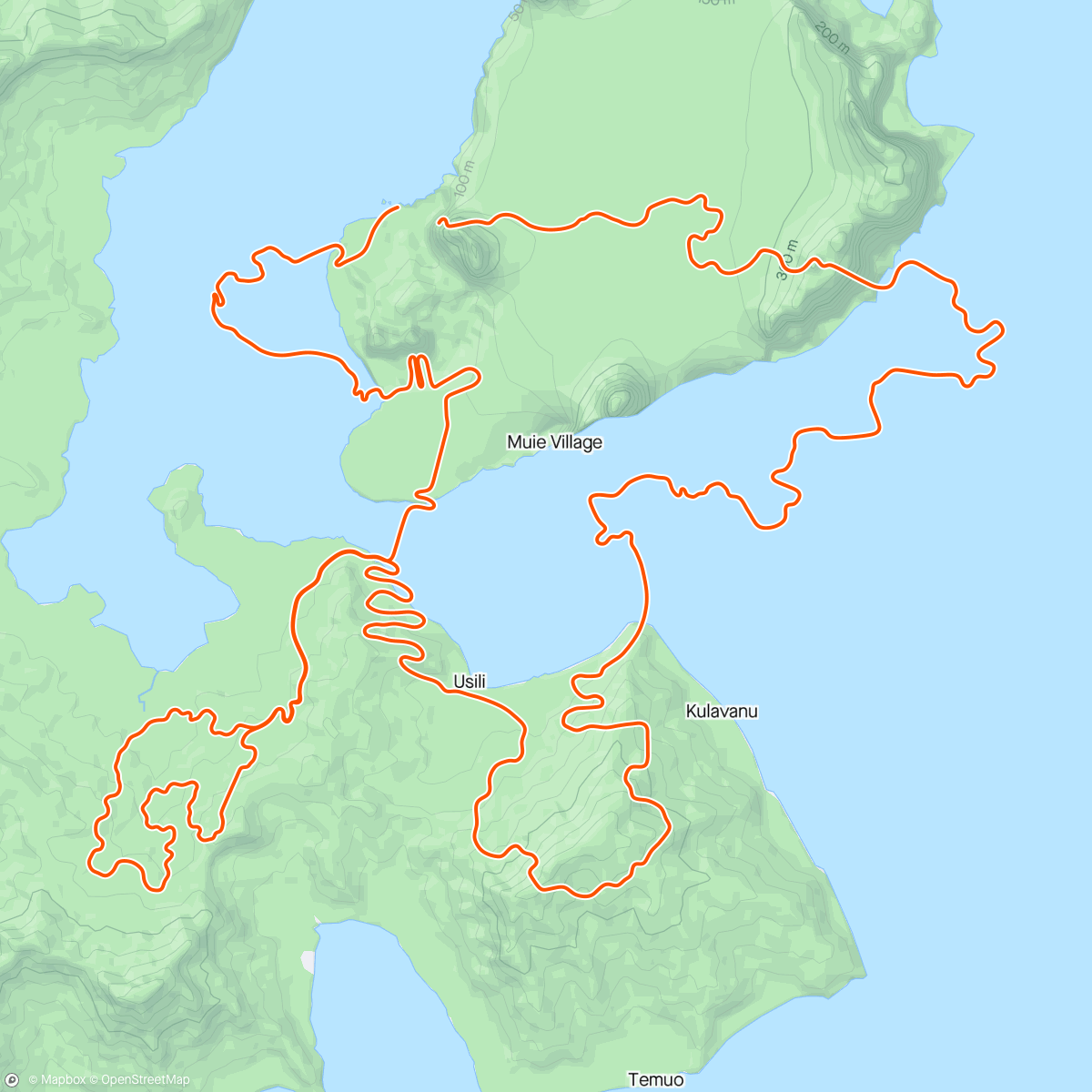 Map of the activity, Zwift - Bigger Loop in Watopia