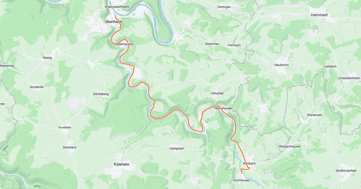 ROUVY - Race: Wertheim to Werbach | Germany | Strava