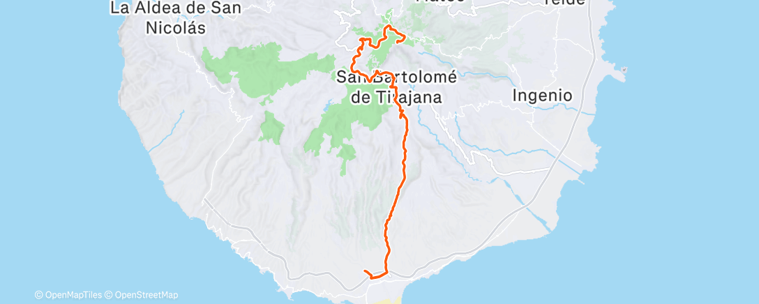 Карта физической активности (Mittagsradfahrt)