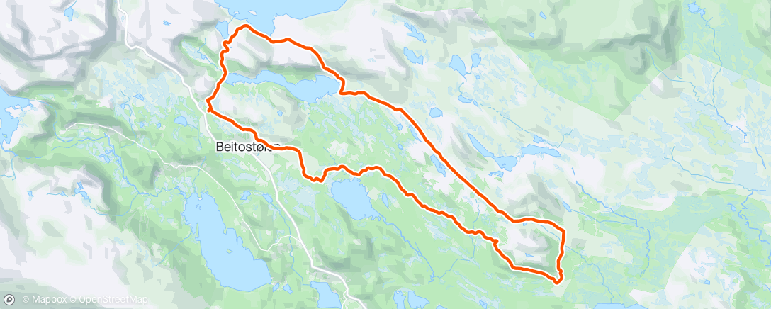 Map of the activity, Kukrunden