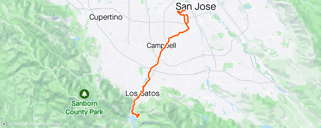 Map of the activity, Haven’t ridden this thing in a while