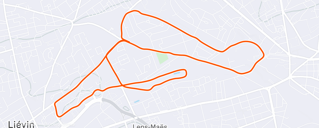 Map of the activity, 30-30