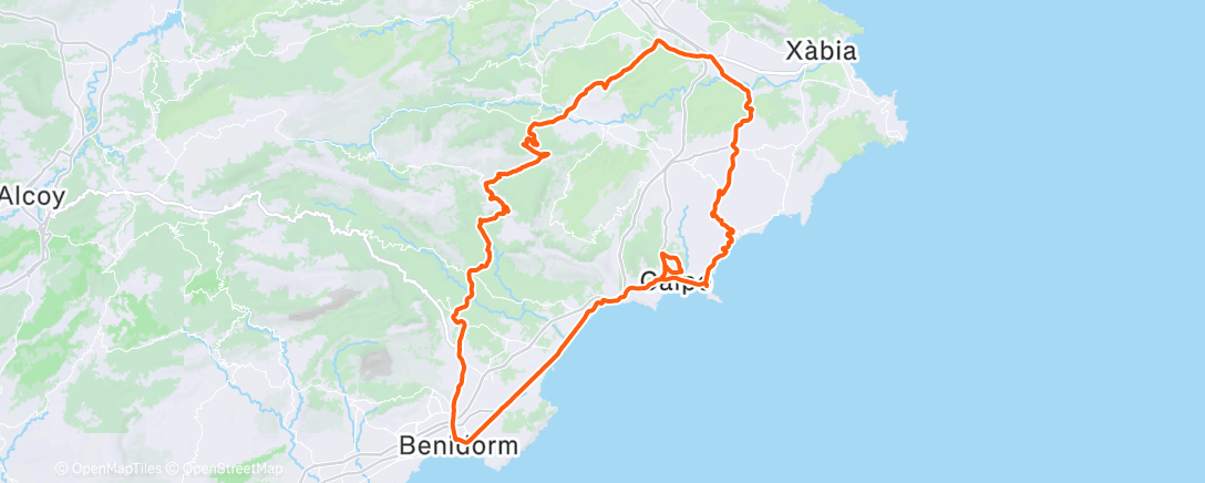 Karte der Aktivität „🇪🇸 CP 1’”