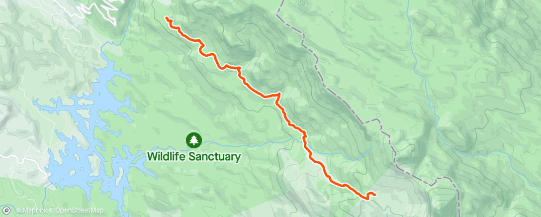 Map of the activity, Agasthyakoodam - Day 3 Trekking