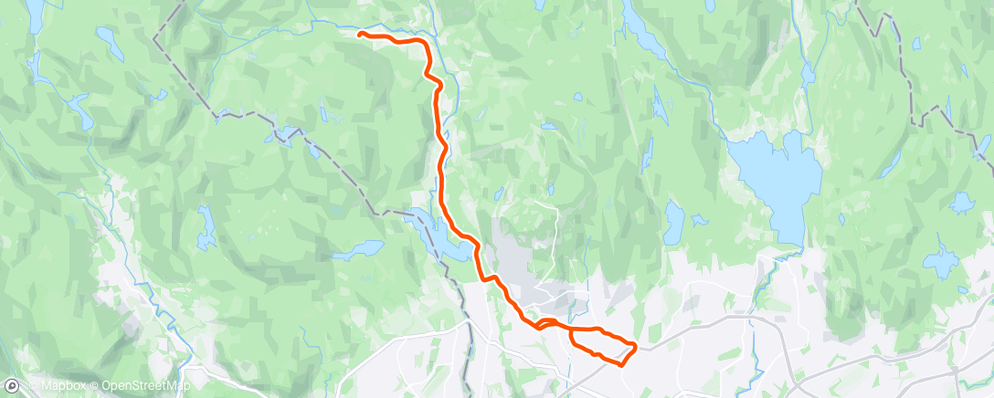 Map of the activity, Stak i Sørkedalen