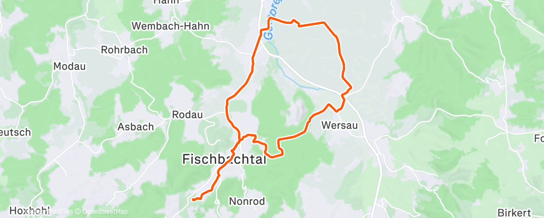 Map of the activity, Jahresabschlusswanderung 🥰