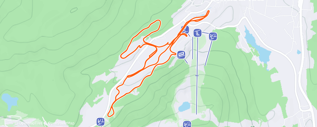 Карта физической активности (Seefeld Glory)