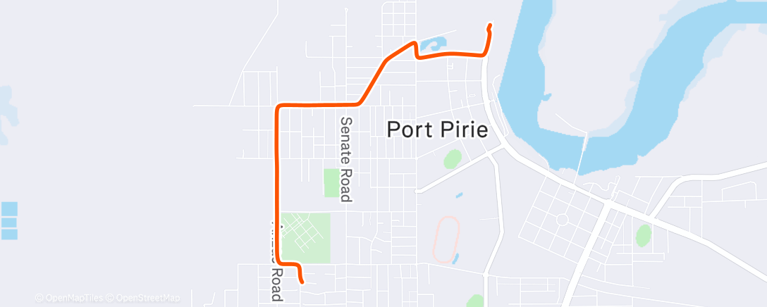 Карта физической активности (Morning Ride)