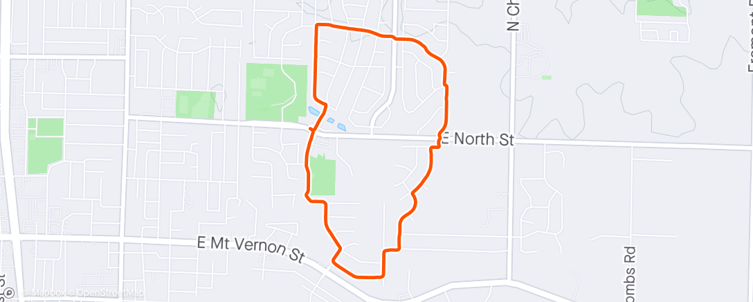 Map of the activity, BRT #5
26lb. Longest ruck to date