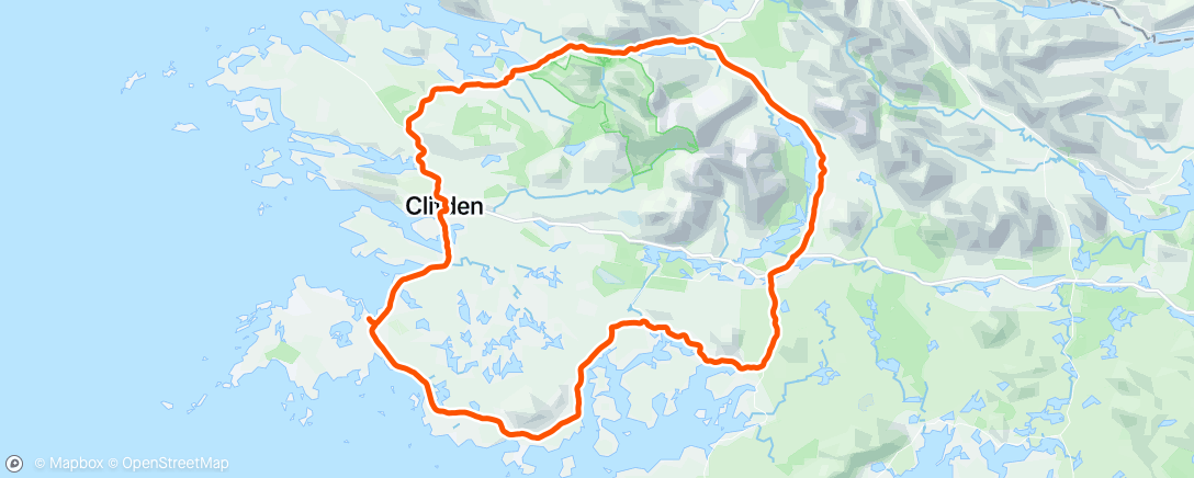 Map of the activity, Sandman