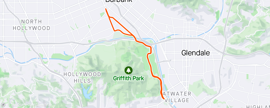 Map of the activity, Minimum time ride