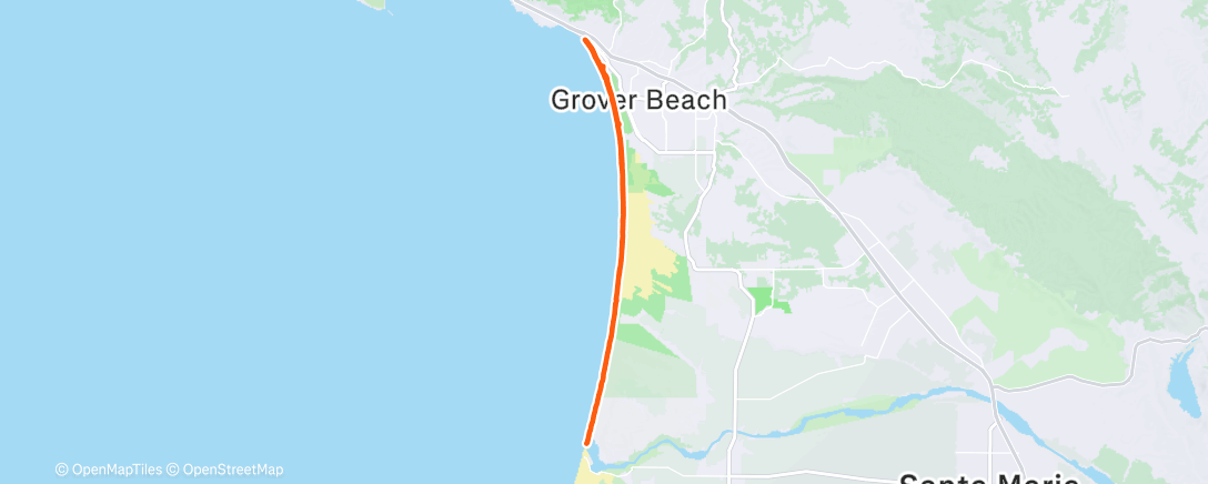 Map of the activity, Lunch Gravel Ride